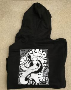 Men's Magic Girl Cordell Surfboards Sweatshirt in Black